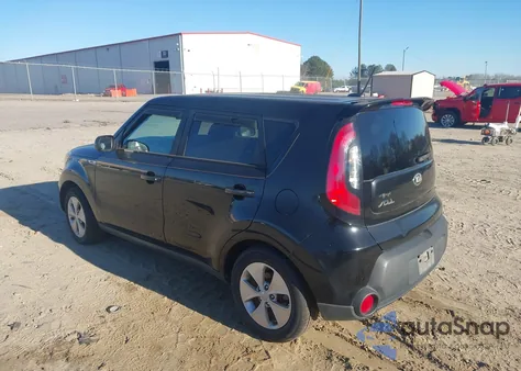 2016 Kia Soul из США, поврежденный, VIN KNDJN2A27G7839906